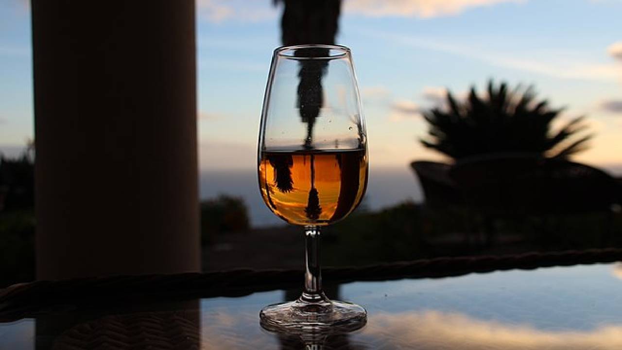 Calice di vino Madeira