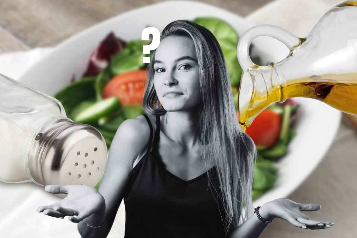 come condire l'insalata con le regole degli chef