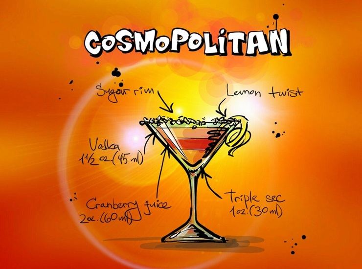 La composizione del Cosmopolitan